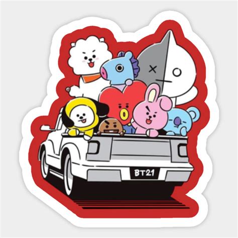 BT21 Stickers Printable