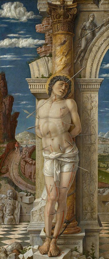 St. Sebastian Painting by Andrea Mantegna | Pixels