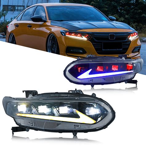 Inginuity Time Led Faros Para Honda Accord Delanteros De