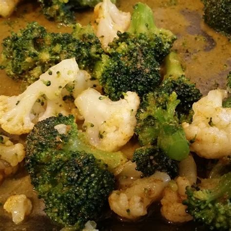 Curry Roasted Broccoli And Cauliflower Recipe Library Shibboleth