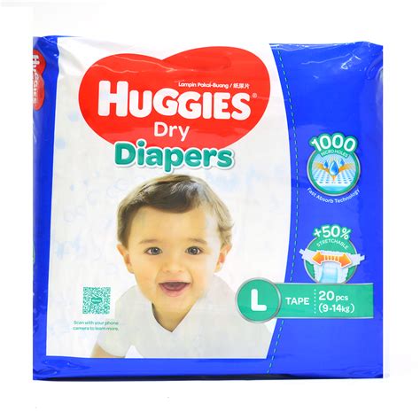 Huggies Dry Taped Diapers Super Jumbo Pack Extra Large 60pcs Atelier