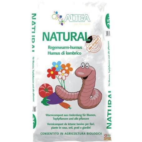 ALTEA NATURAL HUMUS DI LOMBRICO KG 10