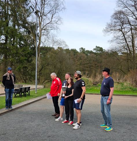 Ganz Sch N Was Los Am Wochenende Auf Der Boule Anlage Des Tsv Buchholz