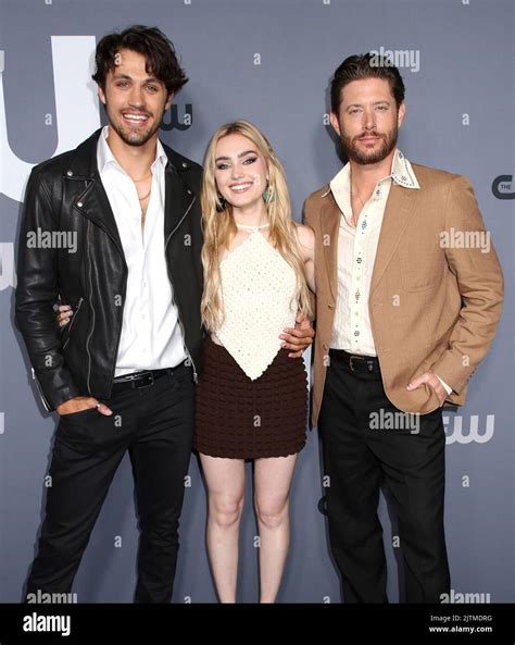 Drake Rodger Meg Donnelly And Jensen Ackles Attending The CW Network