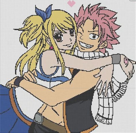 Pixel Art Fairy Tail Id Es Et Designs Pour Vous Inspirer En Images