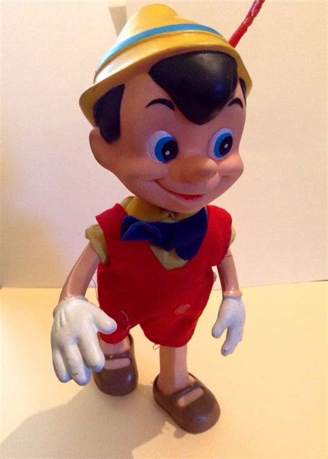 Vintage Walt Disney Productions 1960s 1970s 8 Pinocchio Vinyl Posable