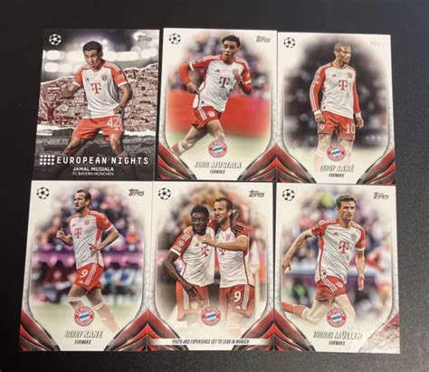 Topps Ucc Flagship Base Insert Lot Fc Bayern M Nchen Eur