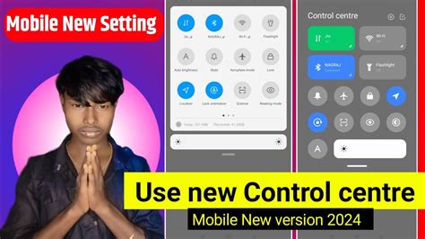 Use New Control Centre Poco C Miui New Update Realme New