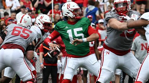 Dylan Raiola Dazzles In Nebraska Spring Game But Qb Competition