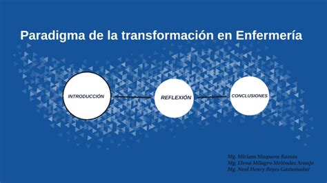 Paradigma De La Transformaci N En Enfermer A By Neal Henry Reyes