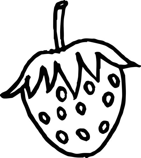 Free Printable Strawberry Coloring Pages At Getcolorings Free