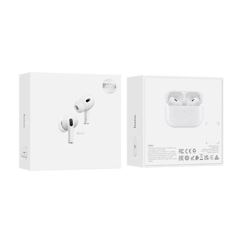 Наушники с микрофоном Bluetooth Hoco EW51 TWS белые, купить в ...
