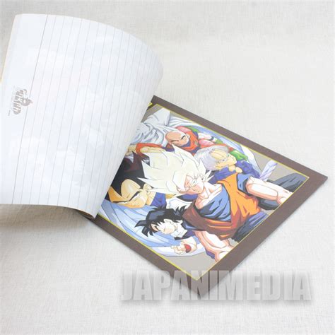 Retro Rare Dragon Ball Z Notebook Gohan Gokou Vegeta Yamcha Animetopia Japan Japanimedia Store