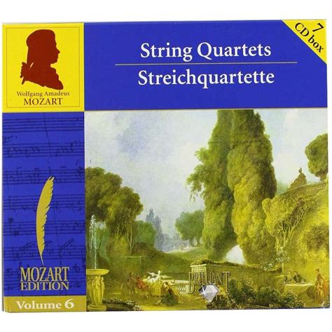 Mozart Edition 6 String Quartets Von Mozart Wolfgang Amadeus 1756 1791 Cd X 7 Bei Melomaan