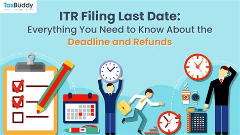 ITR Filing Last Date FY 2023 24 AY 2023 24 TaxBuddy