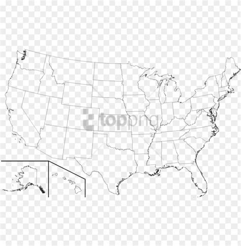 Free Download Hd Png Free Png High Resolution Blank United States Map