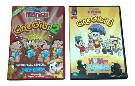 Dvds Turma Da M Nica Em Cine Gibi Vol E Mercadolivre