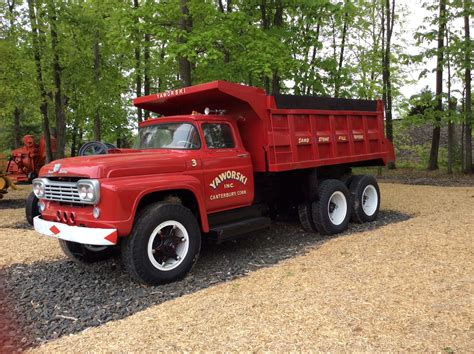 Early 60s Ford Super Duty Dump Truck Part Of The Mahan Collection