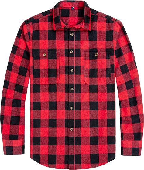 Red Black Gingham Shirt