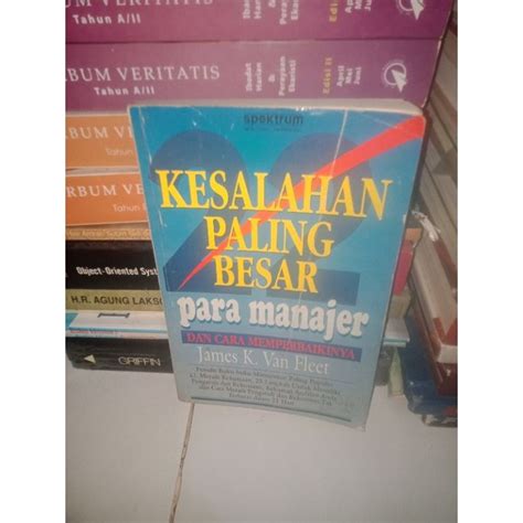 Jual Buku Asli Kesalahan Paling Besar Para Manajer Dan Cara