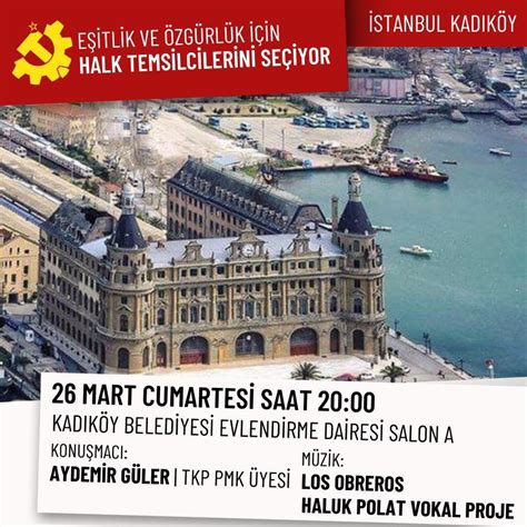 TKP İstanbul on Twitter İstanbul halkı eşitlik ve özgürlük için