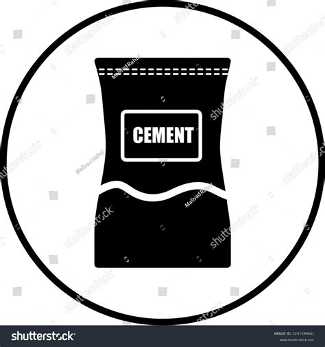 Cement Bag Icon Vector Trendy Illustration Stock Vector Royalty Free