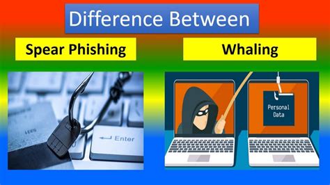 Difference Between Spear Phishing And Whaling Youtube