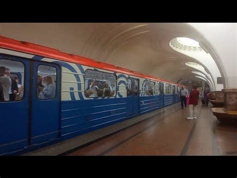 Номерные поезда на станции метро Сокол+БПСН! Отправление Номерных ...