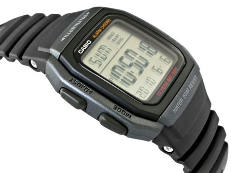 Zegarek męski Czarny CASIO W 96H 1BVDF Unisex TwojZegarek eu