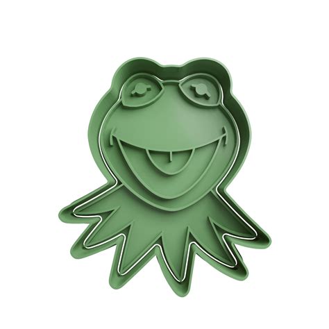Kermit The Frog Cookie Cutter Stl Cookie Cutter Stl Store Design