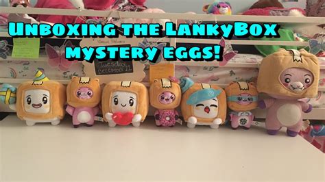 Lankybox Mystery Egg Lankybox Foxy And Boxy Plush