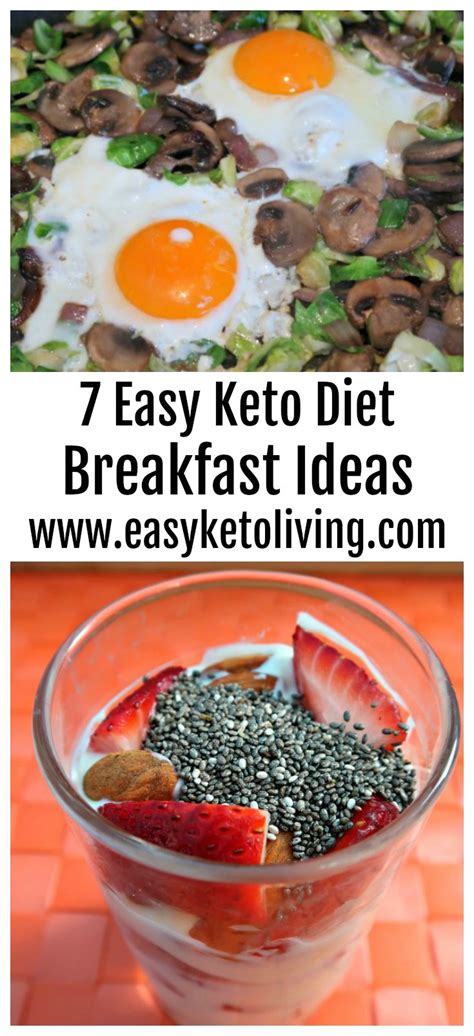 7 Keto Breakfast Ideas - Easy Low Carb and Ketogenic Diet Friendly