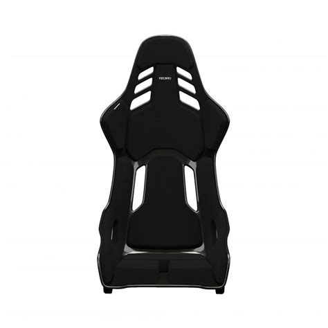 RECARO Podium Carbon Fiber Kevlar Seat In Perlon Velour Black Right