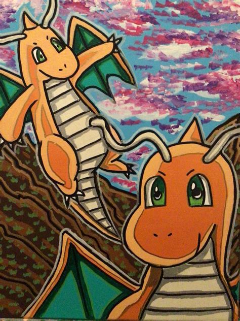 Dragonite Painting I Did Hope You Guys Like It Rpokemonart