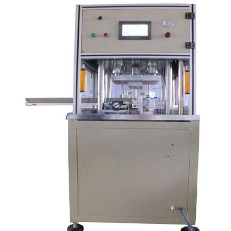 Tmaxcn Brand Cylindrical Battery Automatic Hydraulic Crimping Machine