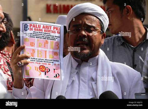 Jakarta Indonesia Rd Jan Habib Rizieq Shihab Meet The Call