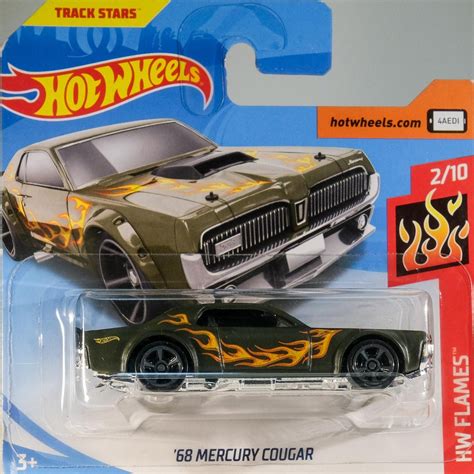 Hot Wheels 68 Mercury Cougar HW Flames Etsy