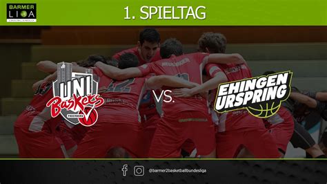 ProA Uni Baskets Paderborn Vs TEAM EHINGEN URSPRING Video