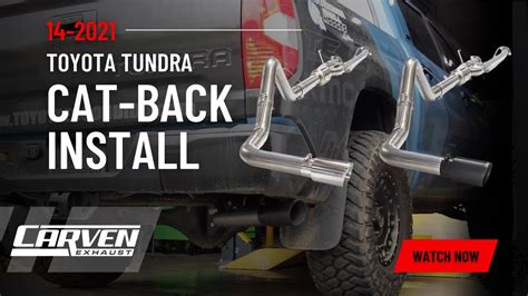 2019 Toyota Tundra Cat Back Exhaust