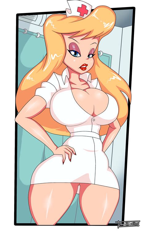 Rule 34 Animaniacs Big Breasts Big Hips Big Lips Blonde Hair Blue