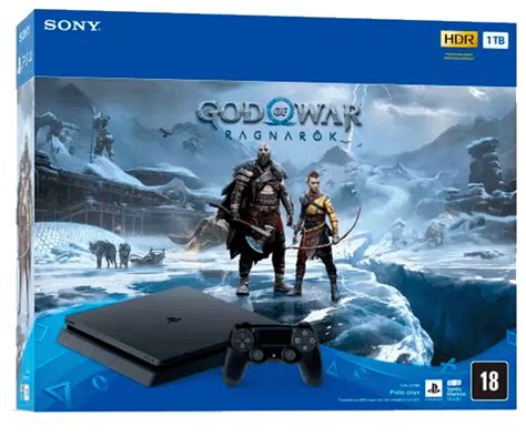 Playstation 4 Bundle God Of War Ragnarök 1tb Troca Game Video