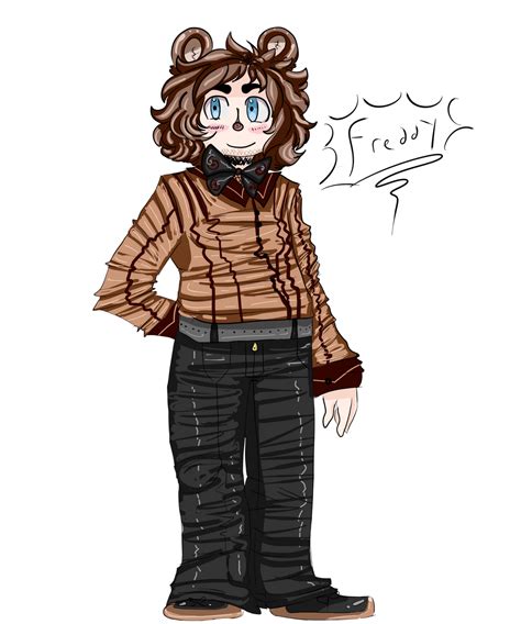 Freddy Fazbear Human Again By Pastelcomputerchild On Deviantart