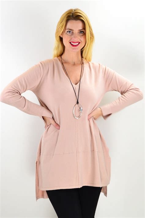 Soft Pink Snuggle Up Tunic Top I Love Tunics