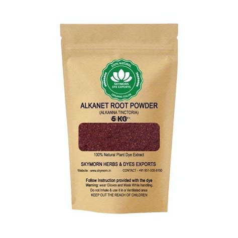 Alkanna Tinctoria Dark Red Alkanet Root Powder Dye Packaging Type