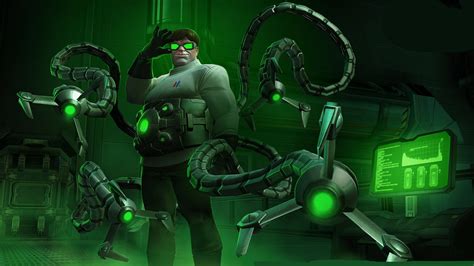 Download Doctor Octopus 3d Comic Wallpaper