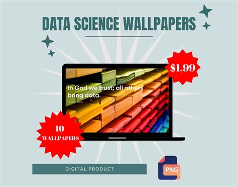 Data Science Wallpapers 10 Wallpaper - Etsy