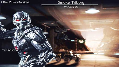 Mortal Kombat X IOS Smoke Triborg Challenge Battles 1 2 Normal