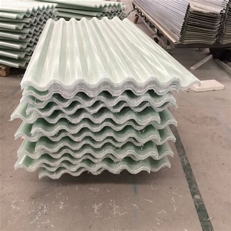 China Customized FRP Corrugated Plastic Roofing Sheet Fiberglass FRP