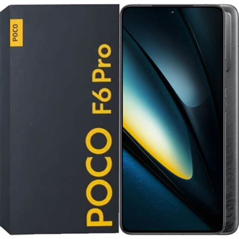 Xiaomi Poco F6 Pro 5G Black 256GB 12GB Dual SIM Factory Unlocked