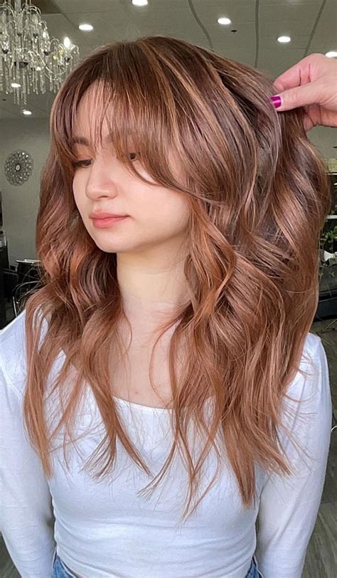 40 Ethereal Hair Colour Trends For The Spring Summer Season Stellar Sunset Copper Glow